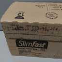 SlimFast Protein Shake, Chocolate- 20g Protein, Meal Replacement Shake Ready to Drink, High Protein with Low Carb and Low Sugar, 24 Vitamins and Minerals, 12 Count (Pack of 1) (Packaging May Vary)