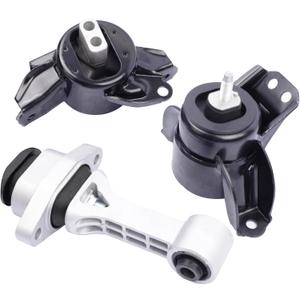 Engine Motor & Transmission Mount Compatible with 2014 2015 2016 2017 2018 2019 kia Soul 1.6L 2.0L L4 3-Piece Set Replace OEA71065 A71093 A71067