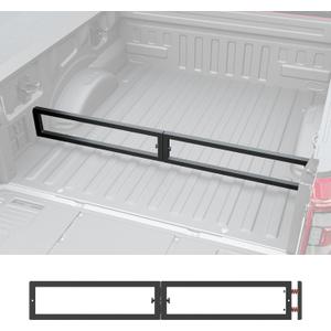 SZYANG Truck Bed Divider Compatible with 2015-2026 Ford F150 Cargo Manager Molle Panel Truck Bed Organizer Replacement for 2015-2026 Ford F-150 Accessories