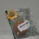 Mini Sunflower Thank You Gift for Teacher Boss Manager, Handmade Crochet Positive Plant with Card, Appreciation Gifts for Women, Cute Small Desk Decor, End of School Year Christmas Graduation Present