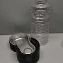 Heouvo 2.5 Gallon Automatic Dog Water DispenserWide Mouth for Easy Hand-in CleaningRemovable Stainless Steel Bowl, Gravity Refilling Large Capacity for Cats and Dogs, Multi-Pet Homes