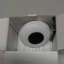 One Fire 2 Pack Bathroom Clock,10 Levels Dimmable+3 Light Colors+Remote Shower Clock+Bathroom Shower Timer, 90 Lumen Shower Lights, Aora Night Light, Small Clock Plug in Timer, Dimmable Night Light