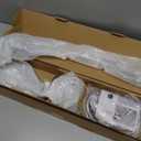 Handheld Showerhead & Rain Shower Combo for Easy Reach, 27.5" Drill-free Stainless Steel Slide Bar, 5of 5-setting Handheld Shower and Showerhead, with 5ft Hose - Polished Chrome