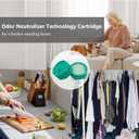 2 x 8 Pack 1541FC3000 Odor Neutralizer Technology Vacuum Replacement Cartridges Compatible with Shark AZ3000 AZ3002 IZ862H IZ562H HZ3000 HZ3002 ZD550 Vacuum Cleaner & Air Purifier (Teal, Original)