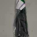 Black Tension Curtain Rod 30 to 64 Inch,Adjustable Curtain Rod,Shower Tension Curtain Rod No Drilling,7/8" Spring Curtain Rods for Windows Closet Doorway Door (Black 1 Pack)