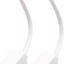 Uvital RJ45 to RJ11 Converter Adapter Connector M/F Cable, Telephone RJ11 6P4C Female to Ethernet RJ45 8P8C Male Converter Cord(2 Pack) (White)