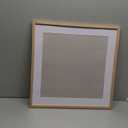 puthiac 20x20 Oak Wood Picture Frames -20"x20" Poster Frames for Wall, 20x20 Picture Frames for Wall, 20 x 20 Picture Frame, 20 x 20 Frame(1 Pack, Beige)