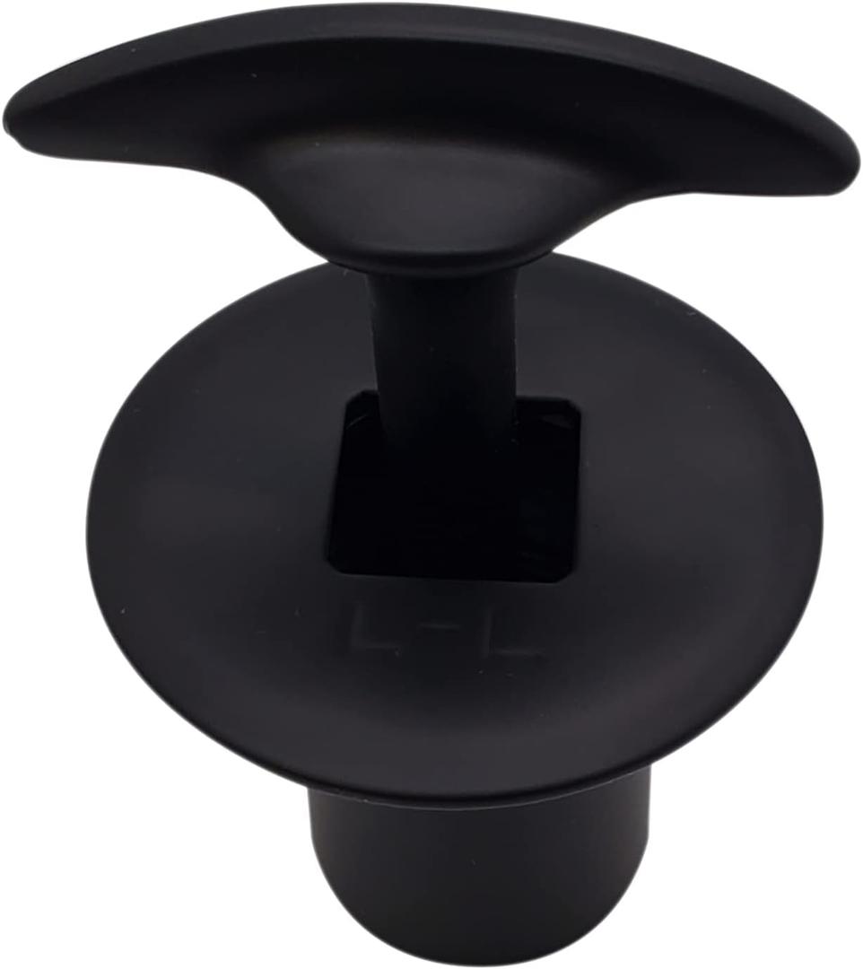 Westbrass A500-62 3/4" NPSM Gas Fire Pit and Fireplace Log Lighter Key Valve Trim Kit, Matte Black