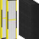 FLT4825 Replacement Filter B Fit for Germ Guardian Air Purifier, ac4825e Replacement Filter Fit for ac4825 AC4825 AC4300 AC4900 AC4825DLX AC4850 CDAP4500 AP2200, 2 True HEPA + 8 Carbon Filters
