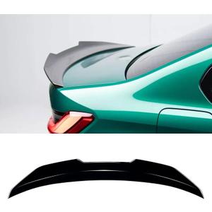 KHK G20 Trunk Spoiler, Glossy Black Car Rear Trunk Tail Spoiler, PSM Style Rear Wing Spoiler Fits for 2019-2024 BMW G20 3 Series 330i M340i and G80 M3 All Models 2020 2021 2022 2023