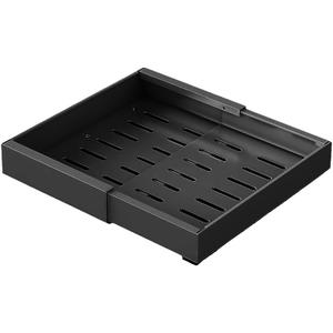 GarveeHome Expandable Pull Out Cabinet Organizer, Pull Out Drawers Heavy Duty Slide Out Shelves Storage for for Kitchen Pantry Bathroom (3 rails large -46-68cm, black)