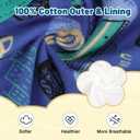 MooMoo Baby Cotton Potty Training Underwear 4 Packs Absorbent Training Pants for Boys and Girls, 2T
