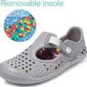 Water Shoes for Kids Swim Aqua Shoes Toddler Boys Girls Barefoot Sport Beach Pool Sandals Quick Dry Lightweight Breathable Slip on Sneakers (Toddler/Little Kid/Big Kid)