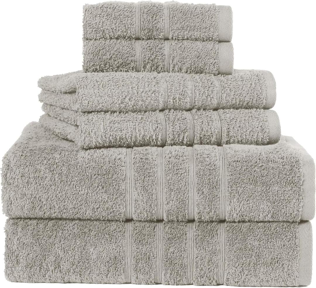 Martex Ultimate Performance 6-Piece Towel Set, New Sand