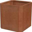 Corten Steel Planter Box-26"x26"x26"-Large Square Planter Matel -Outdoor Indoor- Heavy Duty Rustic Tall Planter Flower Pot Commercial Residential for Patio Porch Deck Home Backyard