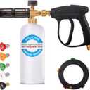 DUSICHIN DUS-018 Foam Cannon Lance Pressure Washer Nozzle Tip Spray Gun 3000 PSI Jet Wash Car Detailing