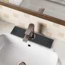 Amazon.com: Stone Faucet Mat for Kitchen Sink, Diatomite Sink Protectors - Prevent Moisture Drying Stone Tray Fit Kitchen Counter & Bathroom Counter (Dark Gray, 15.8" x 4"): Home & Kitchen