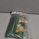 Green Gold Happy Birthday Backdrop Gold Green Glitter Bokeh Balloon Sequin Birthday Photography Background for Women Men Kids Party Decoration Banner (Green, 82x59 inch (7x5FT))