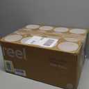 Reel Premium Toilet Paper - 24 Rolls of Toilet Paper - 3-Ply Made From Tree-Free - Zero Plastic Packaging, Septic Safe