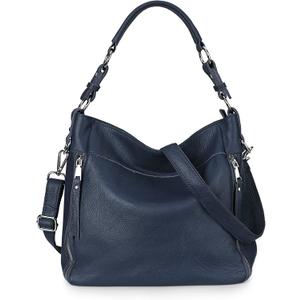 YALUXE Genuine Leather Shoulder Bags Stylish Hobo Handbags Purses Crossbody Bags for Women | Genuine Leather, Stylish (Z2 Blue)