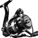 LITE II Spinning Reels Freshwater Spinning Fishing Reels 14.33 Lbs Max Drag Ultra Smooth 5.2:1 Gear Ratio Aluminum Spool 3+1 BB Handle Interchangeable