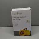 Freshmage Fruit Storage Containers for Fridge with Removable Colander, Airtight Food Storage Container, Dishwasher Safe Produce Saver for Refrigerator, Keep Berry Fruit Fresh Longer 8 pcs Small Clear