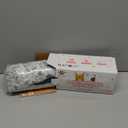 Self Warming Cat Bed Self Heating Cat Dog Mat 24 x 18 inch Extra Warm Thermal Pet Pad for Indoor Outdoor Pets with Removable Cover Non-Slip Bottom Washable Non Electric (A-Light Gray)