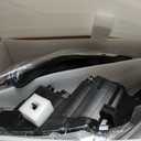 Headlights Headlamp Replacement for Sonata 2011-2014 Projector Headlight Clear Lens Amber Corner Pair Left and Right Side Replacement for HY2502159 HY2503159