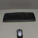 Logitech MK270 Wireless Keyboard and Mouse Combo for Windows, 2.4 GHz, 8 Multimedia Keys, PC, Laptop, Wireless Keyboard Compact Mouse Combo - Black (1 Pack)