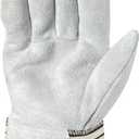 Wells Lamont Men's Heavy Duty Leather Palm Work Gloves with Safety Cuff, X-Large (4000XL)