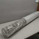 Gisafai 16 Gauge Galvanized Welded Wire Fence 4 ft x 50ft PVC Coated Hardware Cloth, 2.36" x 2.36" Mesh, Heavy Duty Garden Fencing Roll for Chicken, Dog Yard, Deer Cattle & Animal Protection(White)