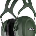 ProCase Extra Large SNR 37dB Noise Cancelling Headphones, NRR 30dB Hearing Protection Ear Muffs for Adults Noise Reduction, Wide Size Adjustment and Comfortable - Green