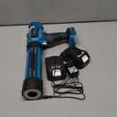 SEESII Electric Caulk Gun, Cordless Caulking gun w/2 x 2.0Ah Batteries, Battery Power Caulking Gun with Brushless Motor & LED Light, Filling and Sealing for Doors Floors Walls Window, 10 Oz