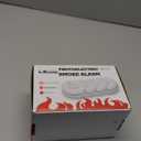 4 Pack Smoke Detector Fire Alarms 9V Battery Operated Photoelectric Sensor Smoke Alarms Easy to Install with Light Sound Warning, Test Button,9V Battery Included Fire Safety for Home