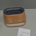 SALKING 2in1 Ultrasonic Essential Oil Diffuser & Himalayan Salt Lamp, Aromatherapy Diffuser Cool Mist Humidifier with Auto Off Function, 100% Pure Himalayan Pink Salt Rock, 150ml (Wooden Grain)