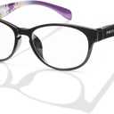 Prospek Blue Light Blocking Glasses  Clear Lens for Office&Work, Yellow/Amber Lens - Evening Use, Reduce Eye Strain, Unisex