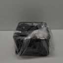 RAYMACE Bike Basket Rear, Bamboo Base Bicycle Basket with Rainproof Cover, Liner & Cargo Net, Large Capacity Rear Bike Rack Baskets Fits Most Bikes & E-Bike