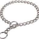 SGODA Chain Dog Training Choke Collar, 20 in, 2.5 mm