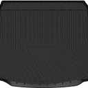 KUST Custom Fit Trunk Mat for 2020-2025 2026 Nissan Sentra Accessories, Sentra Cargo Mat, All Weather Rubber Cargo Liner, Waterproof, Non-Slip, Black