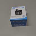 2 x Studio-Quality Wireless Ear Buds with Deep Bass & Enhanced Audio Clarity, Bluetooth 5.4, 10-Year Lifespan Earbuds, ENC Noise Cancelling Calls, Secure Fit Memory Foam Tips, IPX6 Waterproof (White)