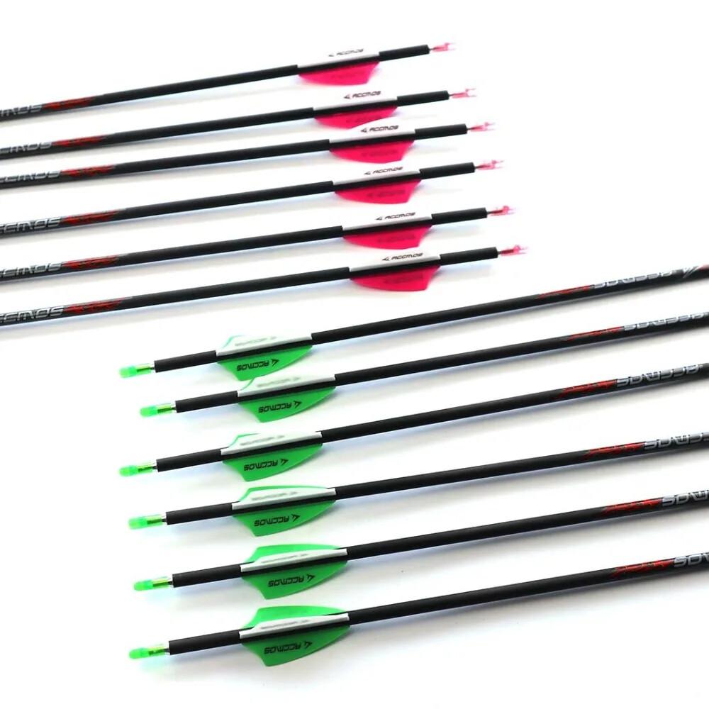 Arrows Black and Green 12 Red And 12 Green 31.5"