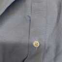 2pcs Alimens & Gentle Mens Solid Oxford Shirt Long Sleeve Dress Shirt Work Casual Button Down Shirts with Pocket, Small