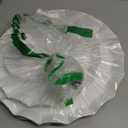 3 Pcs Metal Cake Stand Set, Scalloped Edge Cupcake Tray Dessert Display Platter, Decorative Serving Stand for Wedding, Birthday, Tea Party,Baby Show (White)