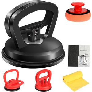 Dent Puller, Car Dent Puller 3 Pack, Suction Cup Dent Removal Kit, Paintless Dent Repair Auto Body Tool for Car Dents, Doors and Object Moving