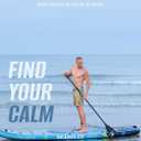 Skaddles 1’6 × 35" Inflatable Stand Up Paddle Board with Beginners SUP Accessories