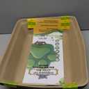 Disposable Litter Boxes for Cats Large: 2/4/6/8-Pack 17.5'' x 13.5'' Leak-Proof Sustainable for Indoor/Travel Use Standalone or as Liner 4-Pack