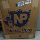 Nordic Pure 16x24x1 (Actual Size: 15 1/2 x 23 1/2 x 3/4) Pleated MERV 14 Air Filters 6 Pack