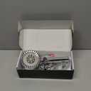 Ion Drops Filtered Shower Head with Handheld, High Pressure Showerhead with Filters for Hard Water Softener, Detachable Handheld Shower Heads with ON/OFF Switch for Pets, Remove Chlorine (Chrome)