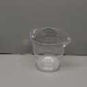 Dicunoy Ice Bucket, 4 Liter Plastic Champagne Bucket Chiller, Thick Clear Beverage Tubs with Handle, Thick Cooler Bucket for Bar, Home, Parties, for or Champagne Bottles