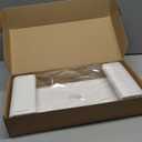 Monitor Stand Riser, Klearlook Foldable, Height Adjustable Computer Stand, Desk Shelf Riser with Storage Drawer &Tablet Phone Stand for Desktop, Laptop (White)